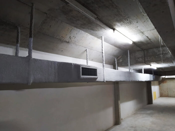 Fire Protection of Smoke Control Ducts Firespray